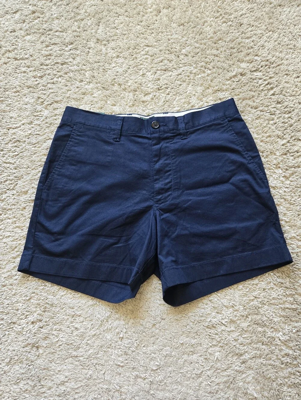 J.Crew Oarsman Portsider Shorts Size 29 Navy Blue 5